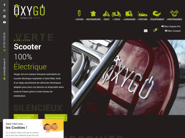 OxyGo - Les scooters électriques bretons