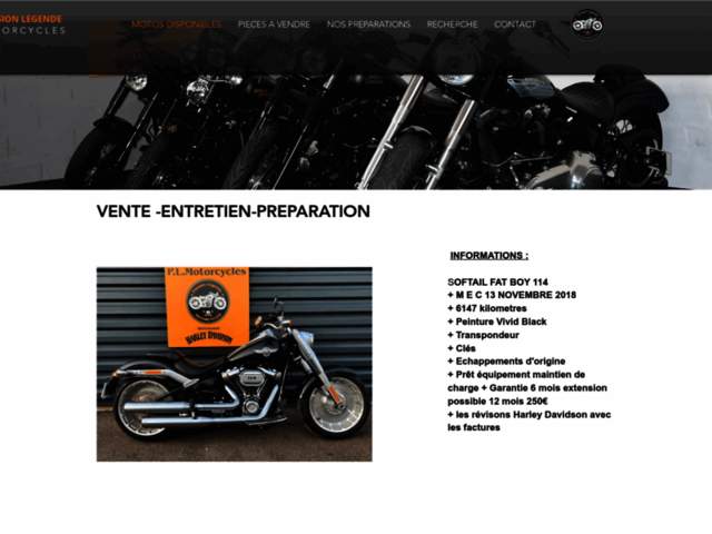 PASSION LEGENDE MOTORCYCLES