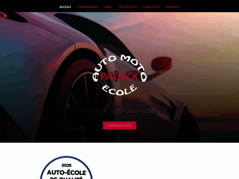 › Voir plus d'informations : Driving School Patrick