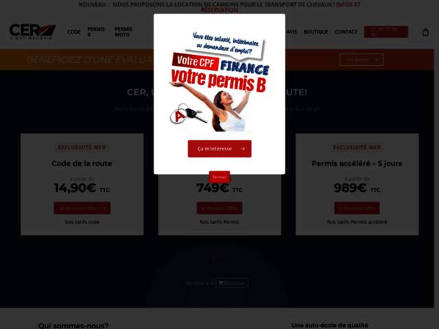 › Voir plus d'informations : Auto-Moto-Ecole - Cer Évry Champs-Élysées - N°1 Du Permis Accéléré