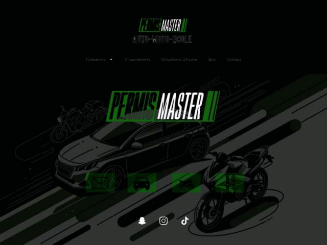 › Voir plus d'informations : Auto / Moto-Ecole Permis Master