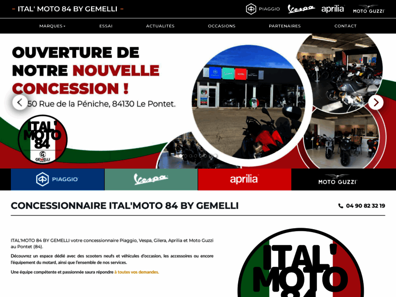› Voir plus d'informations : ITAL'MOTO 84 by Gemelli Piaggio/vespa/motoguzzi/aprilia Avignon
