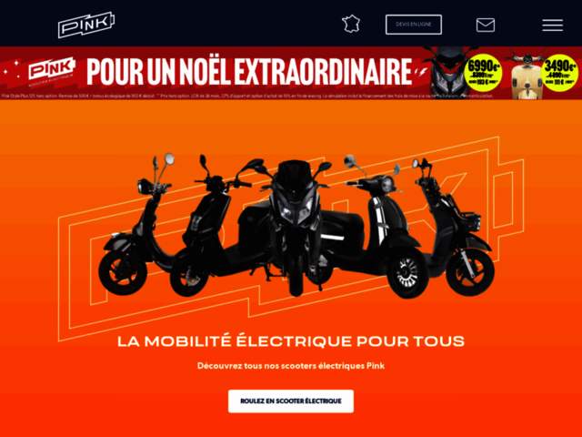 › Voir plus d'informations : Pink Mobility