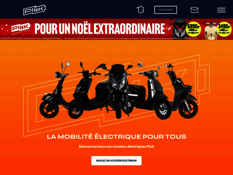 › Voir plus d'informations : Pink Mobility