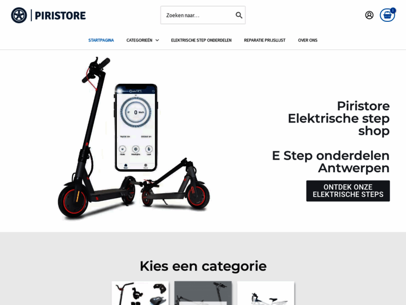 › Voir plus d'informations : Piri Store - Elektrische step - Step reparatie - Step onderdelen - Step hersteller