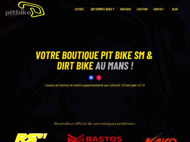 › Voir plus d'informations : Pit Bike Concept Le Mans