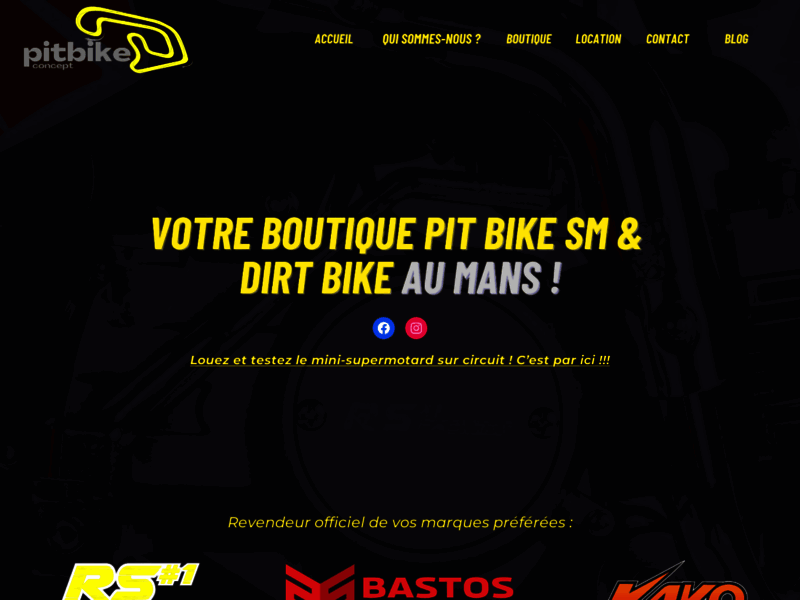 › Voir plus d'informations : Pit Bike Concept Le Mans