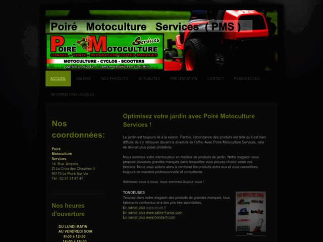 Poiré Motoculture Services - PMS