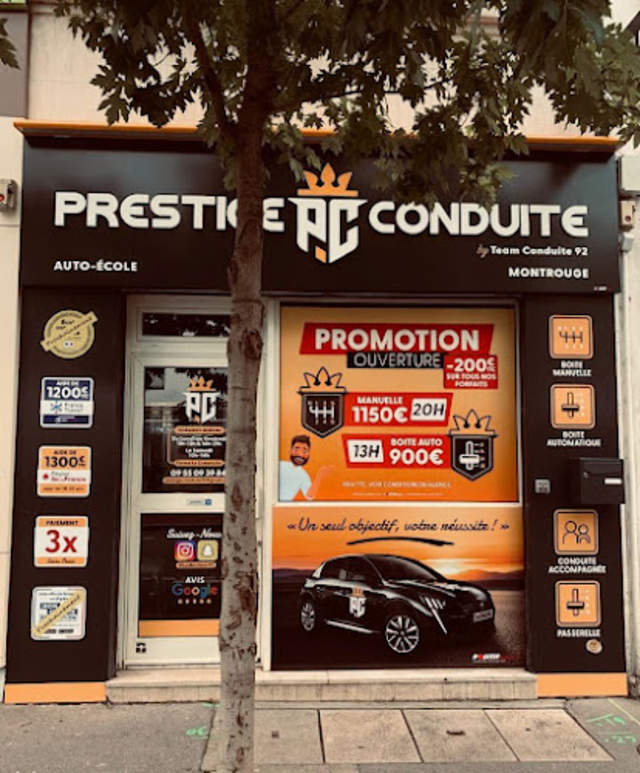 › Voir plus d'informations : Prestige Driving Montrouge
