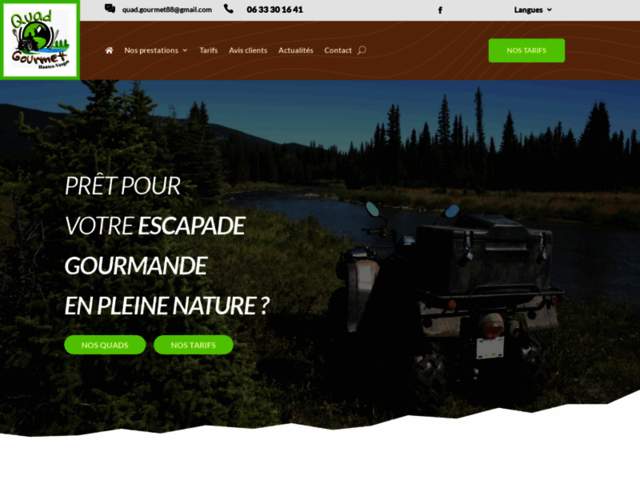› Voir plus d'informations : Quad Gourmet Hautes Vosges
