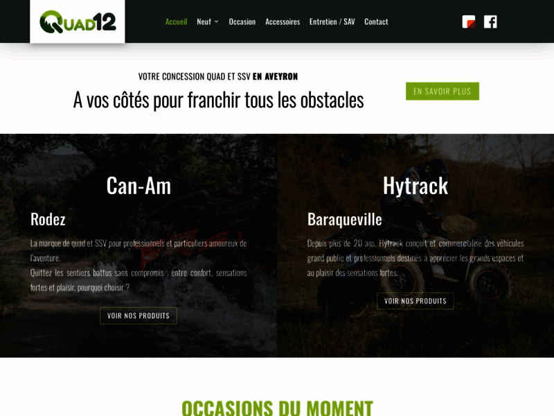 › Voir plus d'informations : Quad 12