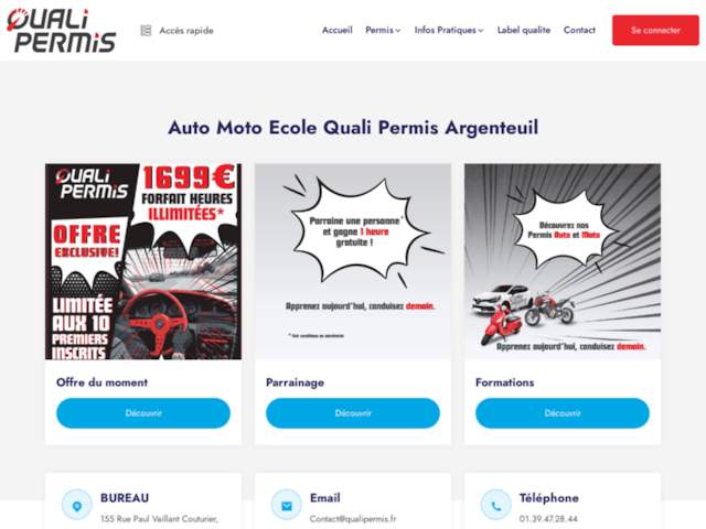 Auto-Moto école Qualipermis Argenteuil