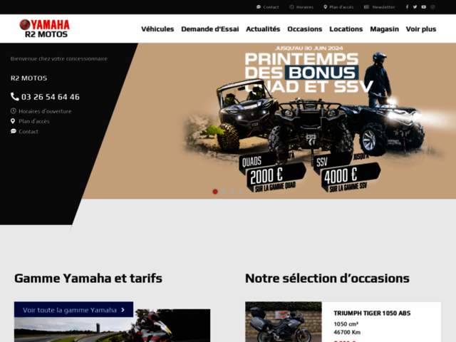 › Voir plus d'informations : R2 Motos