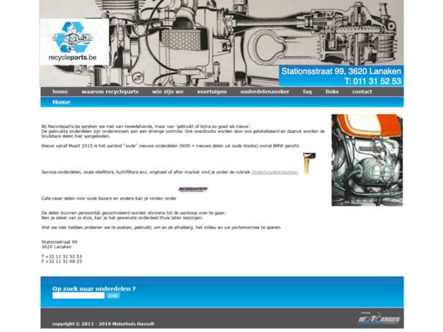 Recycleparts.be / Motorhuis.be