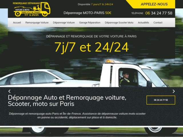 Remorquage Voiture Moto