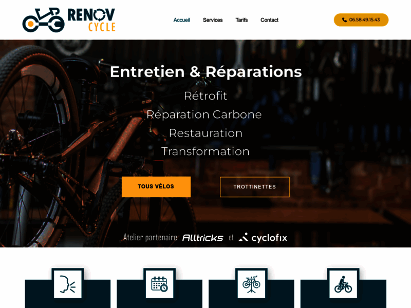 › Voir plus d'informations : Rénov Cycle