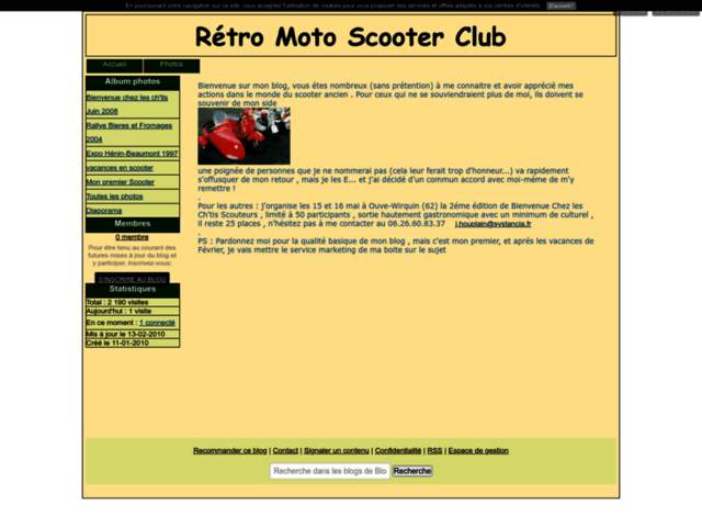 › Voir plus d'informations : Rétro Moto Scooter Club