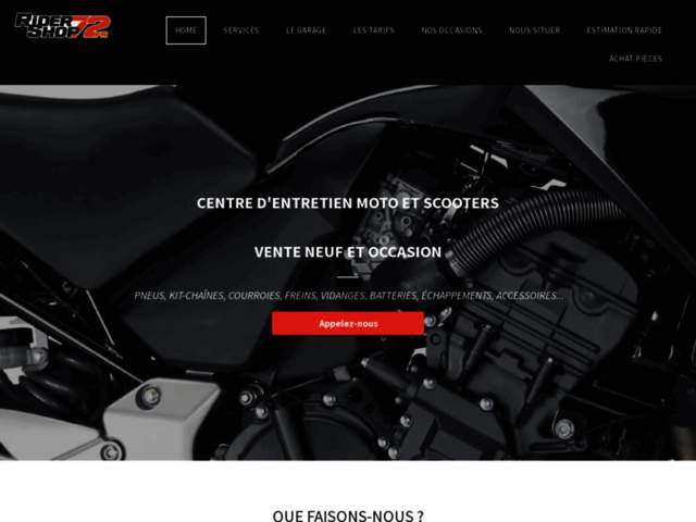 › Voir plus d'informations : Rider Shop 72