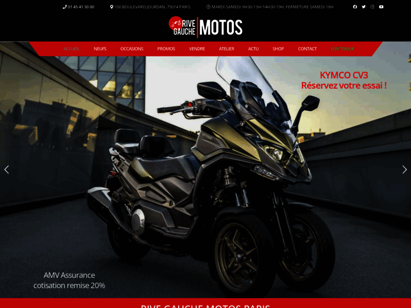 › Voir plus d'informations : Rive Gauche Motos