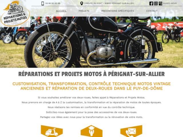 REPARATIONS ET PROJETS MOTOS