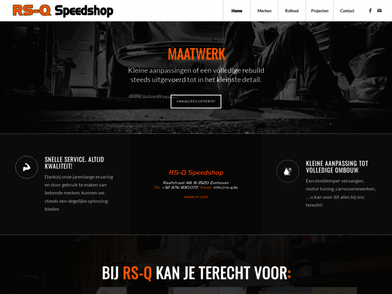 › Voir plus d'informations : RS-Q Speedshop