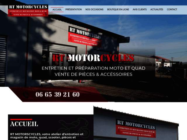 › Voir plus d'informations : RT MOTORCYCLES