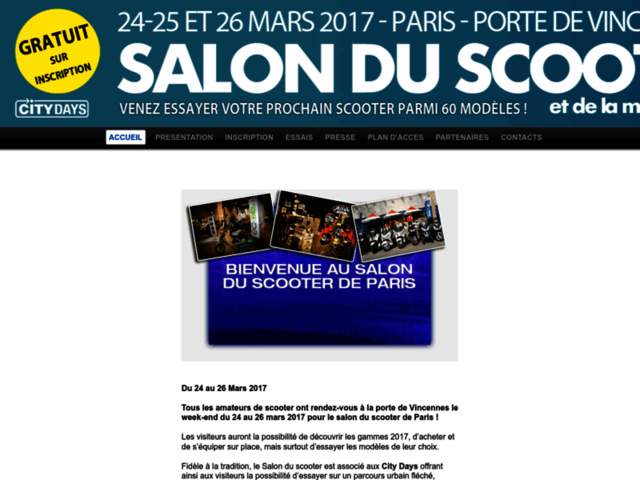 › Voir plus d'informations : SALON du SCOOTER