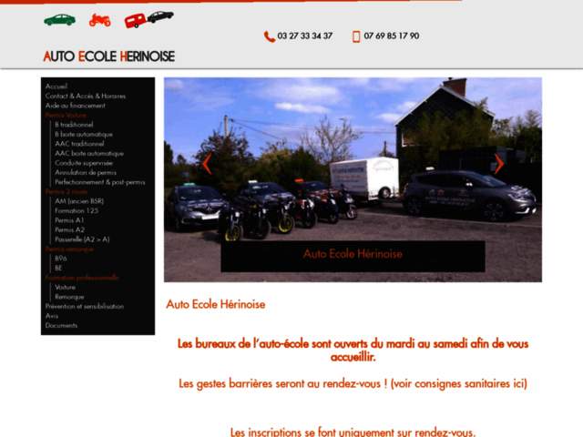› Voir plus d'informations : Auto-École Hérinoise