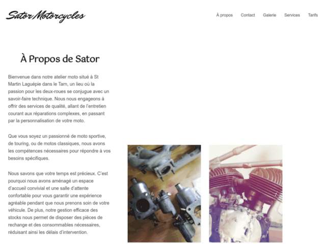 Sator motorcycles