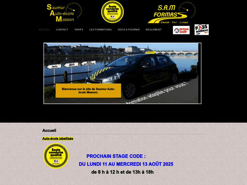 › Voir plus d'informations : Saumur