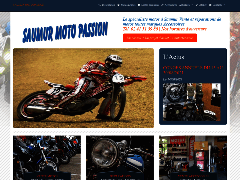 › Voir plus d'informations : Saumur Moto Passion