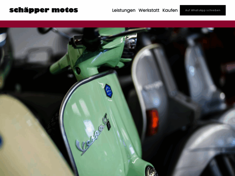 › Voir plus d'informations : Schäpper Motos