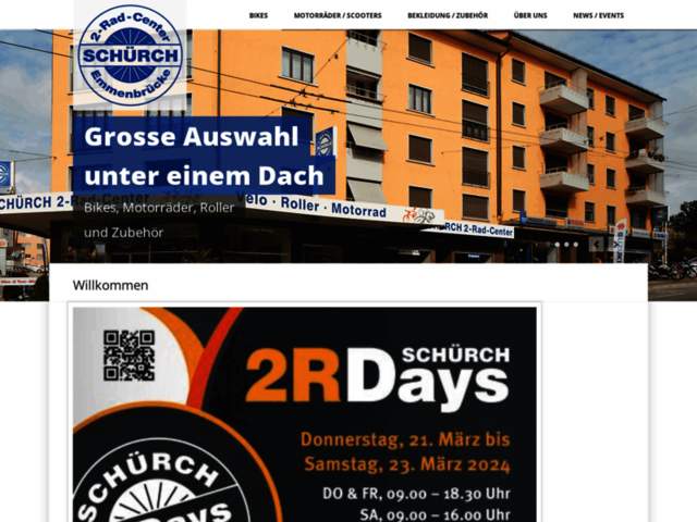 › Voir plus d'informations : SCHÜRCH 2-Rad-Center