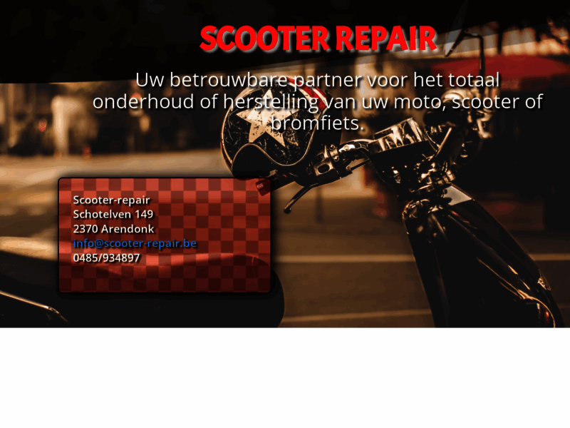 › Voir plus d'informations : Scooter-repair