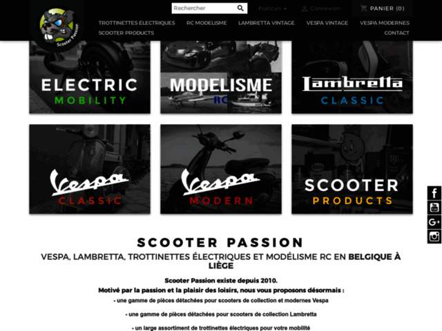› Voir plus d'informations : Scooter Passion Concept Store