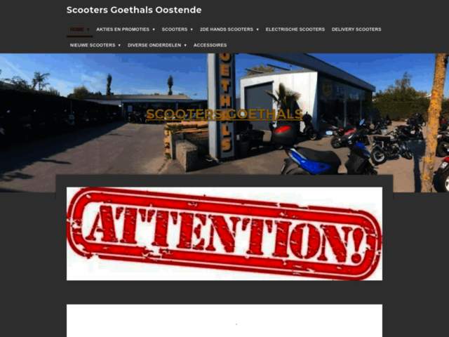 › Voir plus d'informations : Scooters Goethals Oostende
