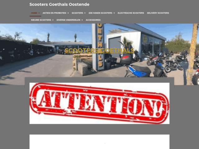 Scooters Goethals Oostende