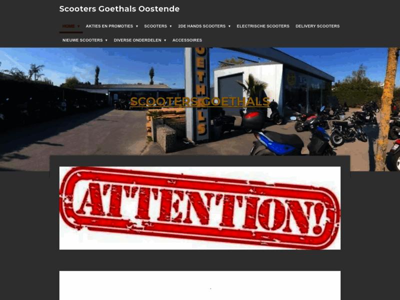 › Voir plus d'informations : Scooters Goethals Oostende