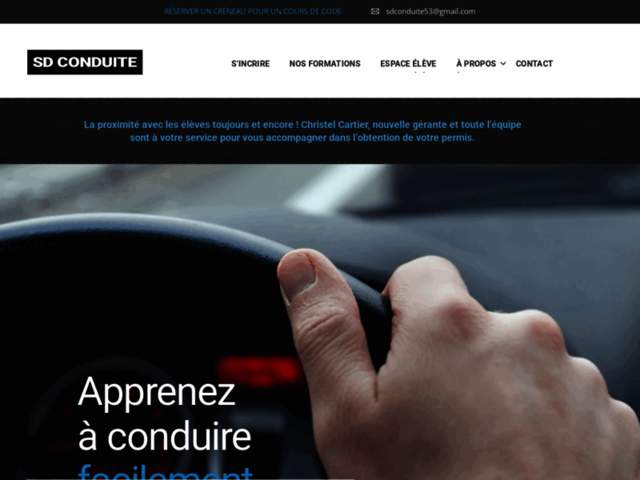 › Voir plus d'informations : Sd Conduite