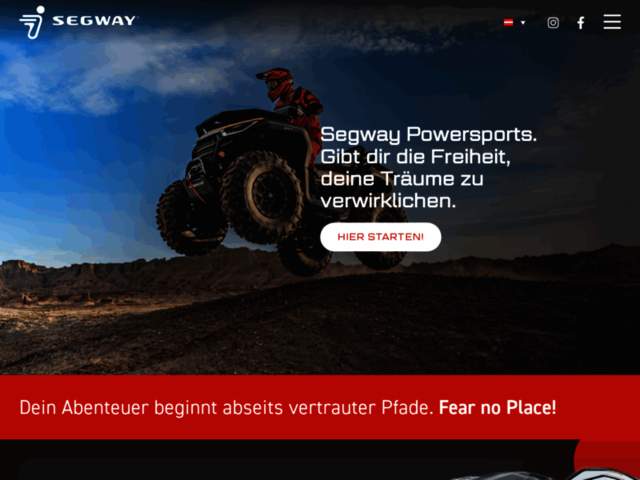 › Voir plus d'informations : SEGWAY POWERSPORTS Swiss Schweiz Suisse Svizzera