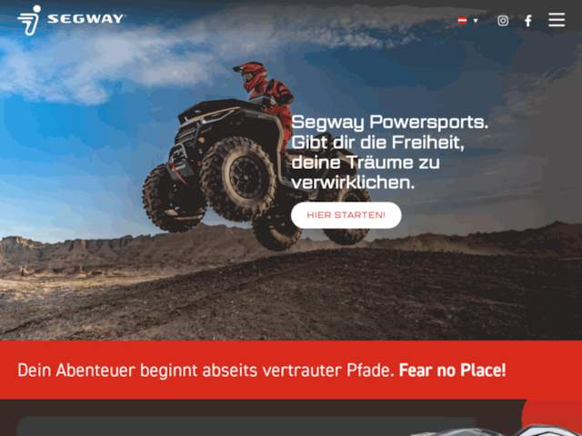 SEGWAY POWERSPORTS Swiss Schweiz Suisse Svizzera