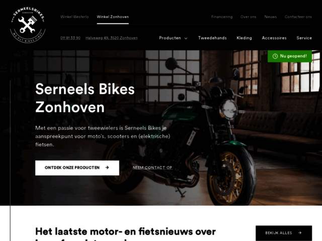 › Voir plus d'informations : Serneels Bikes Zonhoven