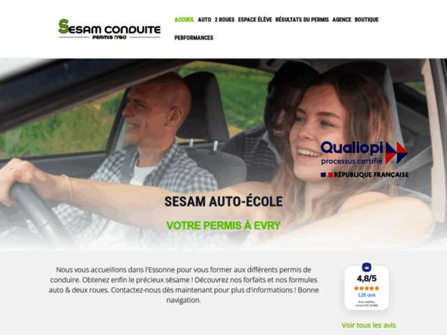 › Voir plus d'informations : Sesam Conduite