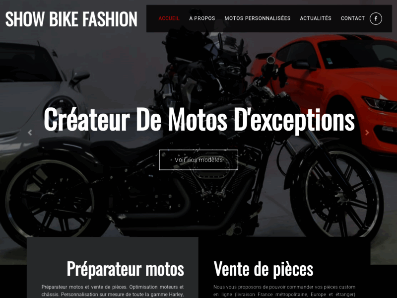 › Voir plus d'informations : Show bike fashion