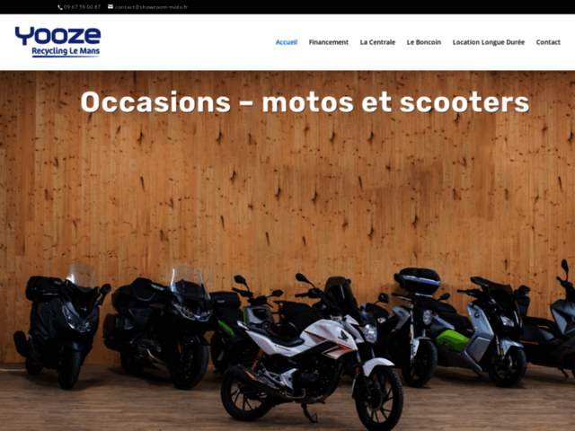 › Voir plus d'informations : Showroom Moto