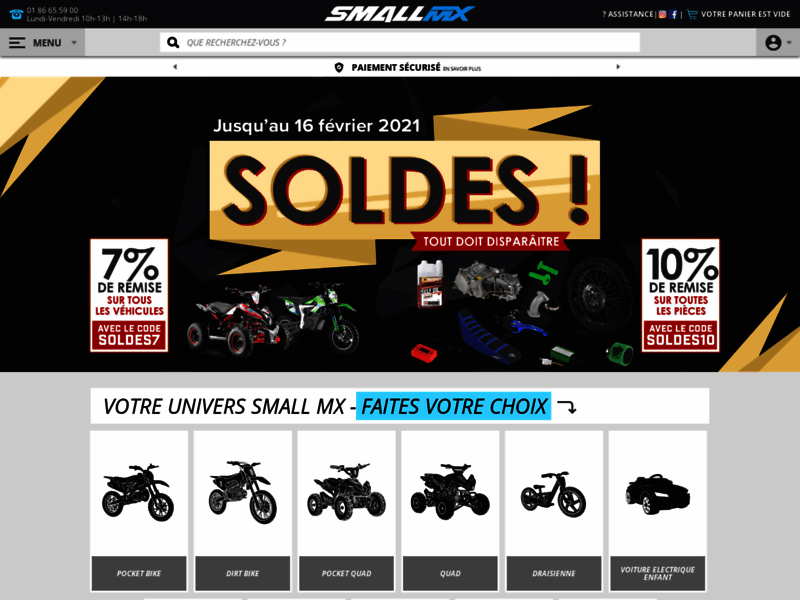 › Voir plus d'informations : Small MX