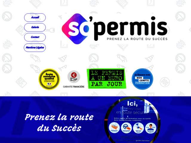 › Voir plus d'informations : Driving School So'permis