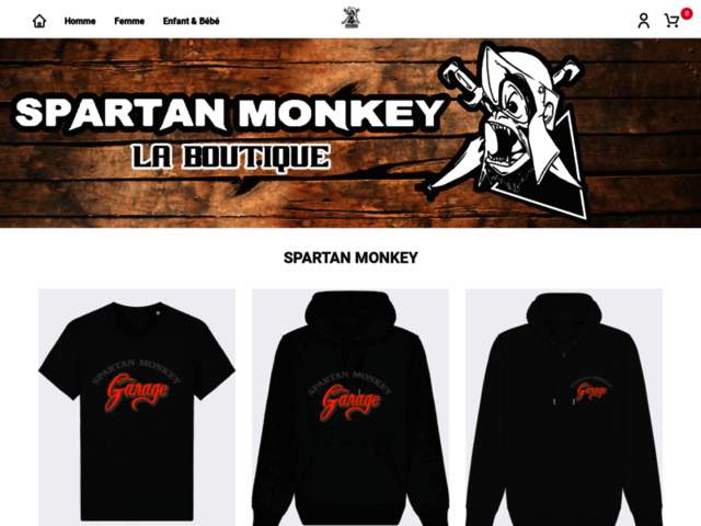 › Voir plus d'informations : SPARTAN MONKEY GARAGE