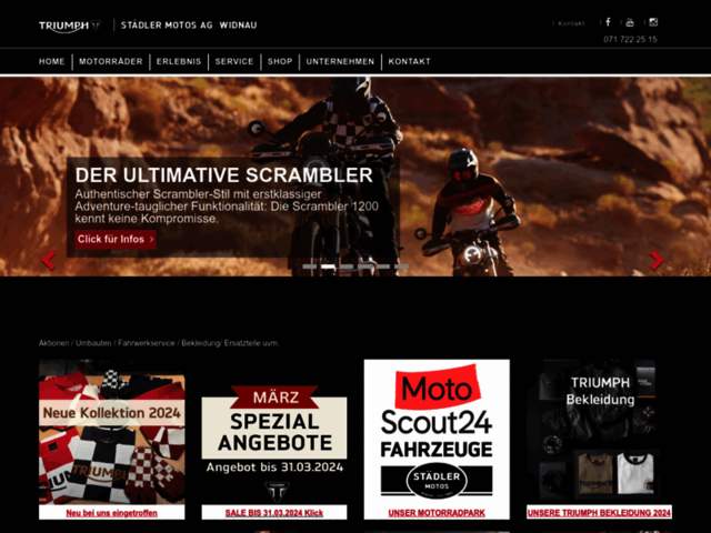 › Voir plus d'informations : Städler Motos AG