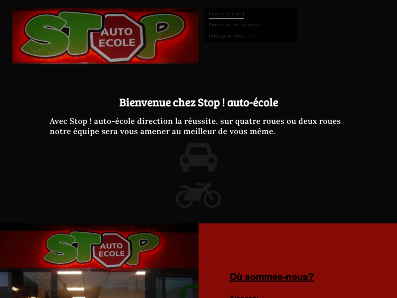 › Voir plus d'informations : Stop Driving School